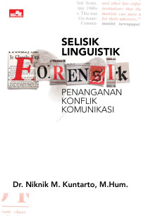 Image of Selisik Linguistik Forensik: Penanganan Konflik Komunikasi